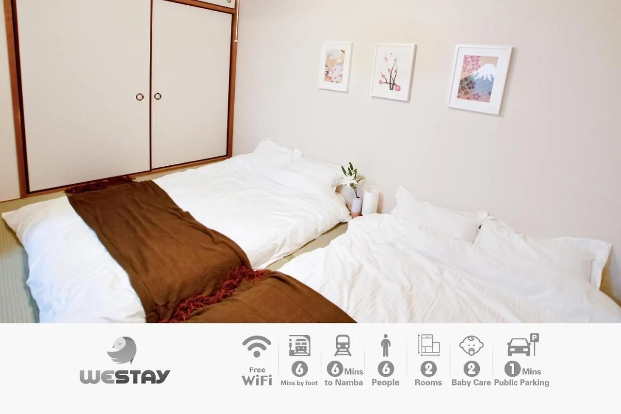 Westay Designers House/6 Mins To Shinsaibashi201 Ōsaka 0*,